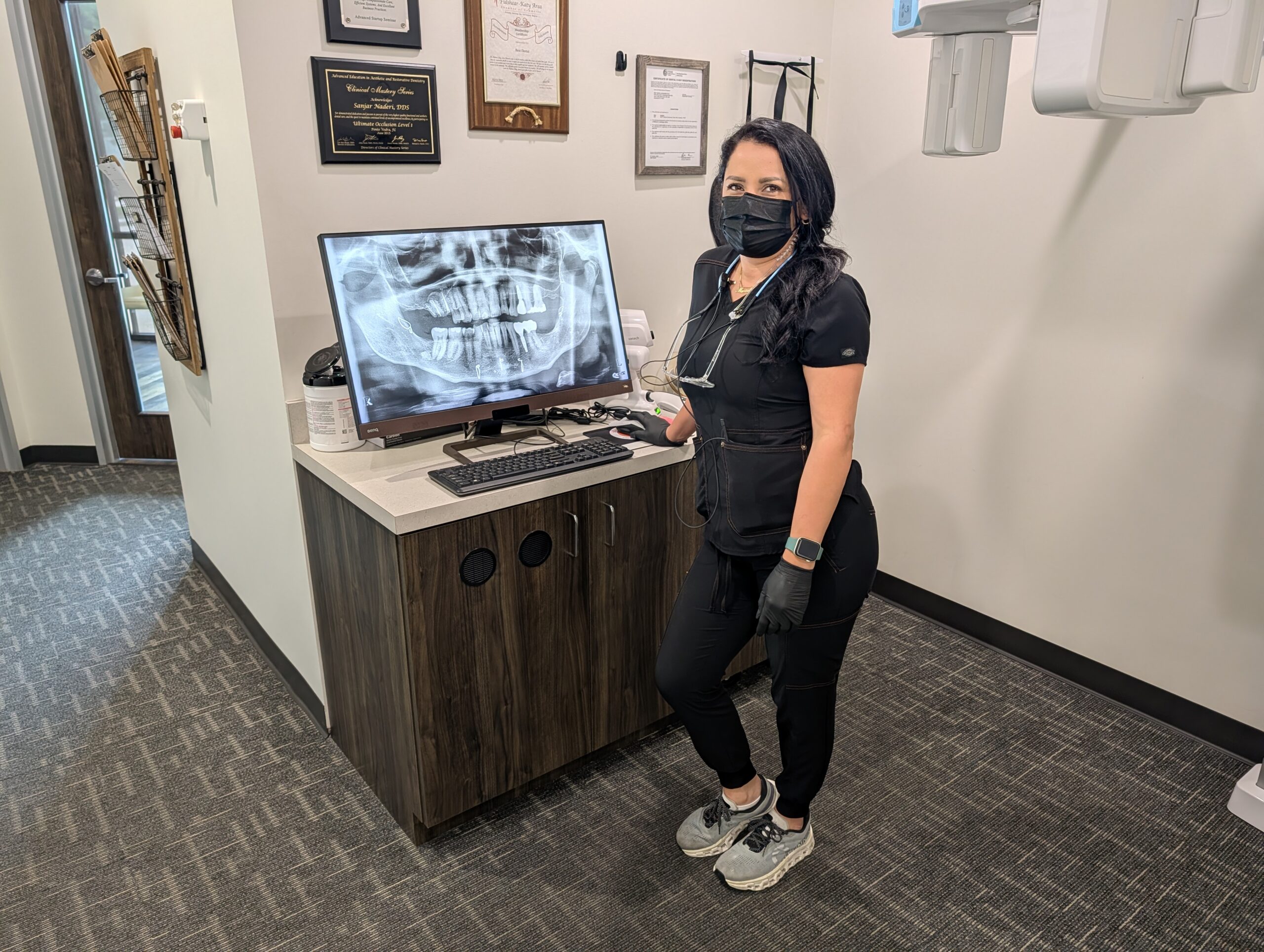 Modern dental treatment room at Best Dental Richmond TX