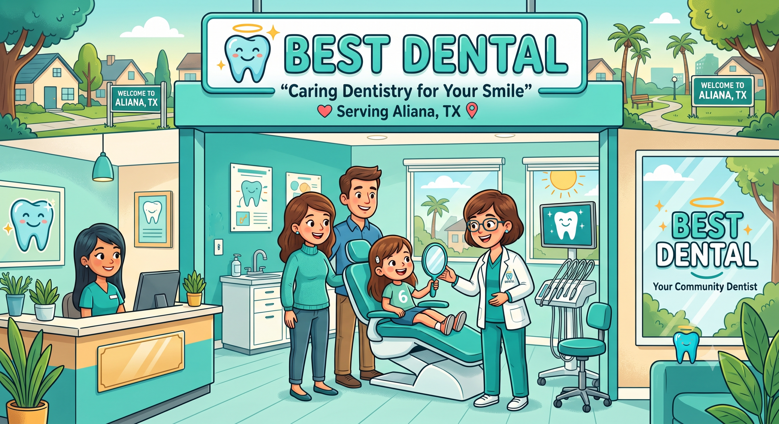 Aliana community in Richmond, TX served by Best Dental