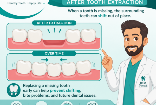 Tooth Shifting After Tooth Extraction | Best Dental Richmond, TX