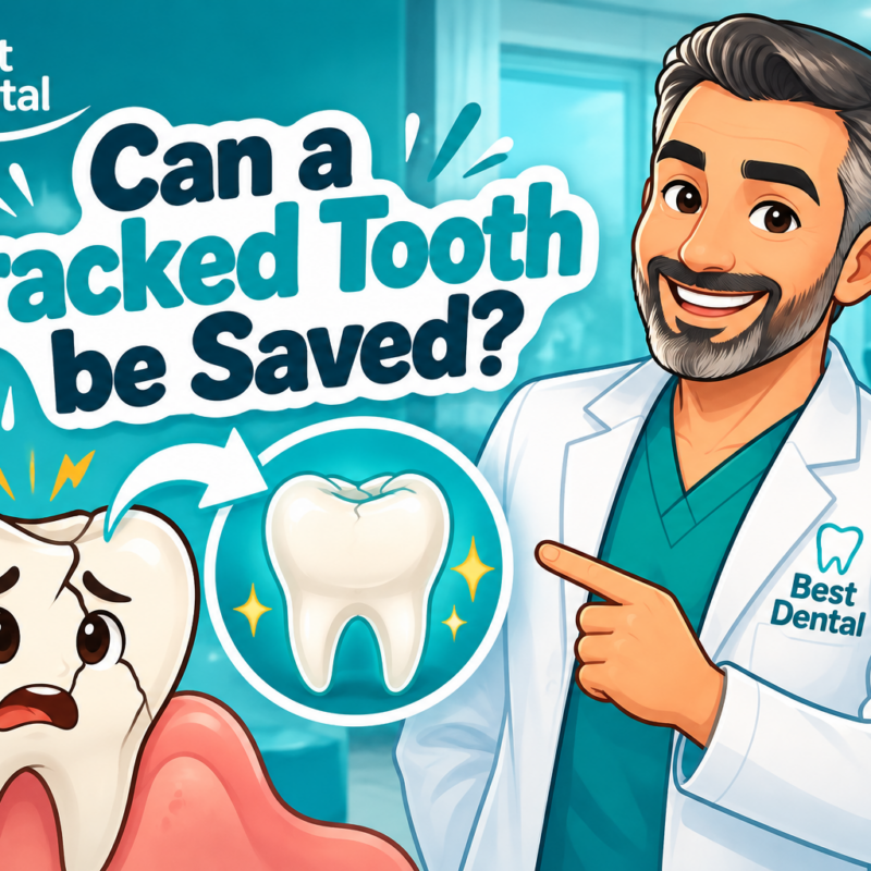 Can a cracked tooth be saved? | Best Dental
